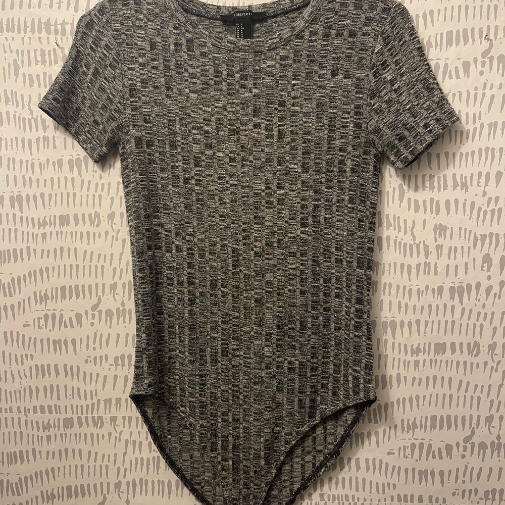 Forever 21 short sleeve bodysuit
